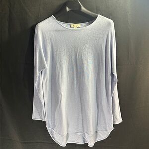 Michael Kors Softest of Blue Knit Top